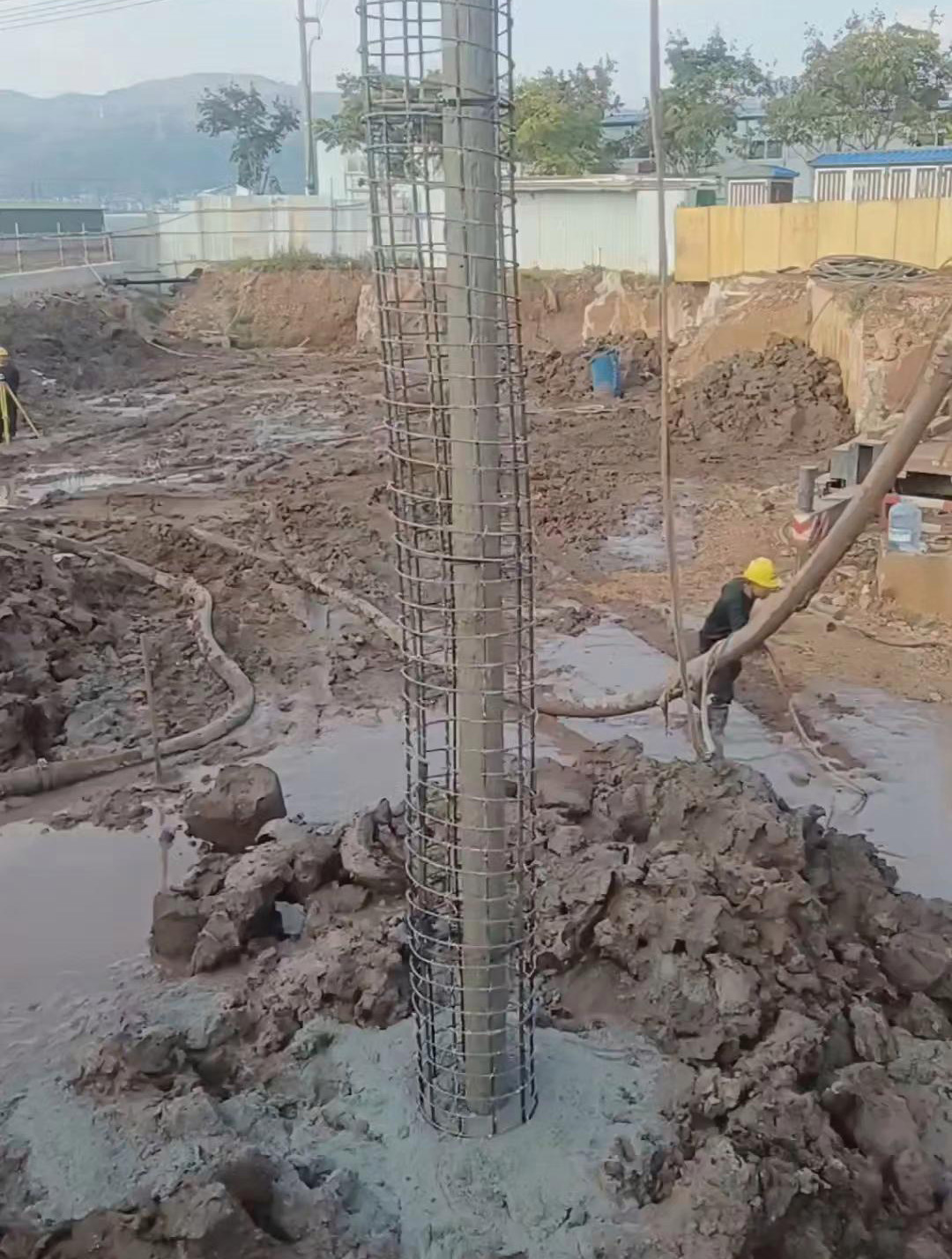 周口鹿邑县长螺旋钻孔压灌桩